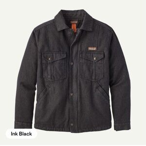 Patagonia Men's Iron Forge Hemp Canvas Ranch Jacket. EUC. Men's XS. Black